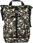 1079716 Рюкзак для ноутбука 15.6" Hama Roll-Top камуфляж/коричневый нейлон (00101819)