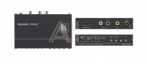 Масштабатор Kramer Electronics [VP-410] ProScale видеосигналов CV и аудио в формат HDMI (480p, 576p, 720p, 1080i, 1080p), HDTV совместимый