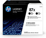 1139388 Картридж лазерный HP 87X CF287XD черный двойная упак. (36000стр.) для HP LJ Ent M506/M527