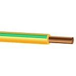 1940865 Провод ПуВ (ПВ-1) 10,0 желто-зеленый (Ореол)