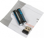 351687 Мышь Оклик 585MW черный оптическая (1600dpi) беспроводная USB для ноутбука (6but)