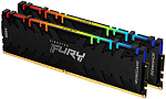 1000633489 Память оперативная/ Kingston 16GB4266MHz DDR4 CL19DIMM (Kit of 2)FURYRenegadeRGB