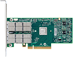 MCX354A-FCCT Контроллер MELLANOX ConnectX-3 Pro VPI adapter card, dual-port QSFP, FDR IB (56Gb/s) and 40/56GbE, PCIe3.0 x8 8GT/s, tall bracket, RoHS R6