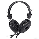 A4Tech HS-30, Black {Гарнитура, накладные, 20-20000Гц,32 Ом, 102дБ, микр фиксирован, кабель 2м, 2 x mini jack 3.5 mm}