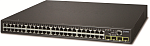 1000467324 коммутатор/ PLANET IPv4/IPv6, 48-Port 10/100/1000Base-T + 4-Port 100/1000MBPS SFP L2/L4 /SNMP Manageable Gigabit Ethernet Switch