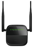 Маршрутизатор D-LINK DSL-2750U/R1A, ADSL2+ Annex A Wireless N300 Router with Ethernet WAN support. 1 RJ-11 DSL port, 4 10/100Base-TX LAN ports, 802.11b/g/n compatib