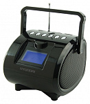 480257 Аудиомагнитола Hyundai H-PAS180 черный 6Вт/MP3/FM(dig)/USB/SD