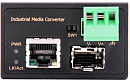 1000641258 OSNOVO Промышленный миниатюрный медиаконвертер FE, 1 x FE (10/100Base-T), 1 x FE SFP (100Base-X), БП опционально