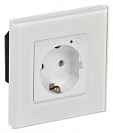 1875942 Умная розетка IEK iTeq Smart Wi-Fi белый (IT-R16SFWBG-K01)