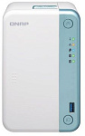 SMB QNAP TS-251D-2G NAS, 2-tray w/o HDD. Intel Celeron dual-core J4005 2.0-2.7GHz, 1*2GB up to 8GB (2*4GB), HDMI-port, 1xGb LAN