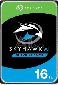 1000702130 Жесткий диск/ HDD Seagate SATA3 16Tb SkyHawk Al Surveillance 7200 256Mb 1 year warranty