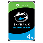 Жесткий диск SEAGATE Skyhawk HDD 3.5" SATA 4Tб, 5400 rpm, 256Mb buffer, 512e/4Kn, CMR, ST4000VX013, 1 year