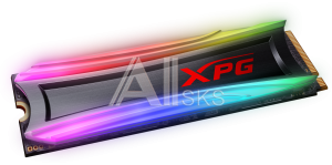 1000599294 Твердотельный накопитель/ ADATA SSD SPECTRIX S40G, 256GB, M.2(22x80mm), NVMe 1.3, PCIe 3.0 x4, 3D TLC, R/W 3500/1200MB/s, IOPs 210 000/230 000, DRAM
