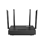 1000800344 Маршрутизатор NETIS Роутер беспроводной N6 AX1800 10/100/1000BASE-TX/4G ready черный
