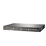 11051465 Коммутатор HPE JL262A HPE Aruba 2930F Managed L3 Lite 48G PoE+ 370W 4SFP Switch