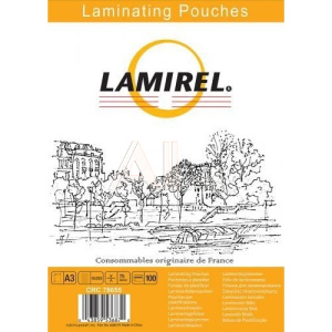 1769274 Пленка для ламинирования Fellowes 75мкм A3 (100шт) глянцевая Lamirel (LA-78655)