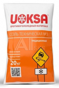 1209629 Реагент противогололедный Uoksa соль техническая 20кг