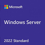 Программное обеспечение Microsoft Операционная система Windows Server Standard 2022 64-bit English 1pk DSP OEI DVD 16 Core лицензия с COA и носителем