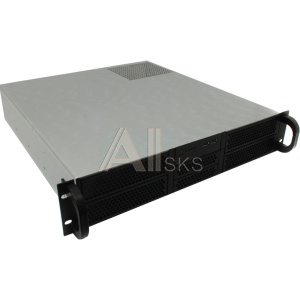 1842128 Procase RE204-D4H2-M-48 Корпус 2U server case,4x5.25+2HDD,черный,без блока питания(PS/2,mini-redundant),глубина 480мм,mATX 9.6"x9.6"