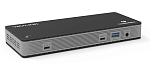 WL-UTD21H Docking Station WAVLINK Thunderbolt 3 /60W Power Delivery Include 20V/6.5A Power Adapter/4xUSB3.0/1xUSB-C/2xDP 4K 60HZ/2xDP to HDMI 4K 60Hz adapter/1x