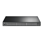 1841428 TP-Link TL-SG3452P Управляемый коммутатор JetStream уровня 2+ с 48 гигабитными портами PoE+ и 4 портами SFP PROJ