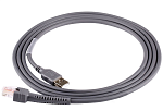 CBA-U25-S09ZAR Zebra ASSY: Cable - Shielded USB: Series A Connector, 9ft. (2.8m), Straight