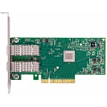 1506819 Mellanox ConnectX-4 Lx EN network interface card, 10GbE dula-port SFP+, PCIe3.0 x8, tall bracket, ROHS R6 (MCX4121A-XCAT)