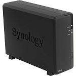 1496091 Synology DS118 Сетевое хранилище 1xHDD DC1,4GhzCPU/1Gb, SATA(3,5'')/2xUSB3.0/1GigEth/iSCSI/2xIPcam(upto 15)/1xPS