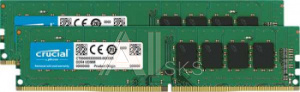 1170988 Память DDR4 2x16Gb 2400MHz Crucial CT2K16G4DFD824A RTL PC4-19200 CL17 DIMM 288-pin 1.2В kit dual rank