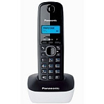 1192830 Panasonic KX-TG1611RUW (белый) {АОН, Caller ID,12 мелодий звонка,подсветка дисплея,поиск трубки}