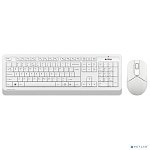 Клавиатура + мышь A4Tech Fstyler FG1012 клав:белый мышь:белый USB беспроводная Multimedia [1599042]