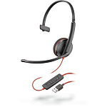 11018123 Plantronics 209744-104 Проводная гарнитура BlackWire C3210 USB-A, BLACK