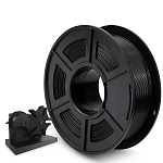 npr_D4809 Филамент NVPRINT PLA+ Black для 3D печати диаметр 1.75мм длина 330 метров масса 1 кг