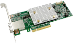 2290800-R Microsemi Adaptec SmartRAID 3154-8E(PCI Express 3.0 x8, LP, MD2), SAS-3 12G, RAID 0,1,10,5,50,6,60, 8port(ext2*SFF-8644), 4G