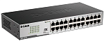 D-Link DGS-1024D/I1A, L2 Unmanaged Switch with 24 10/100/1000Base-T ports.16K Mac address, Auto-sensing, 802.3x Flow Control, Auto MDI/MDI-X for each