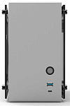 корпус ZALMAN M2 MINI, MITX, ALUMINIUM, SILVER, WINDOWx2, RISER CARD, 2x3.5", 3x2.5", 1xUSB3.0, 1xUSB3.1 TYPE-C, TOP 1x80mm (незначительное повреждени