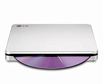284264 Привод DVD-RW LG GP70NS50 серебристый USB ultra slim M-Disk Mac