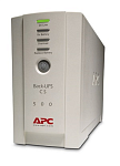 BK500EI ИБП APC Back-UPS CS 500VA/300W, 230V, 4xC13 outlets (1 Surge & 3 batt.), Data/DSL protection, USB, PCh, user repl. batt., 1 year warranty