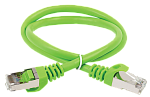 Коммутационный шнур (патч-корд) кат.6 FTP PVC 3м зелёный (PC02-C6F-3M)