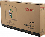 1831401 Монитор Pinebro 27" MF-2703AD черный IPS LED 5ms 16:9 HDMI M/M матовая HAS Piv 1000:1 250cd 178гр/178гр 1920x1080 75Hz VGA DP FHD 4.55кг
