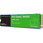 1880107 Накопитель WD SSD Original PCI-E x4 480Gb WDS480G2G0C Green SN350 M.2 2280