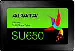 1000486468 Твердотельный накопитель/ ADATA SSD Ultimate SU650, 120GB, 2.5" 7mm, SATA3, 3D TLC, R/W 520/320MB/s, IOPs 20 000/75 000, TBW 70, DWPD 0.5 (3 года)