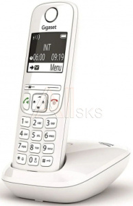 1876273 Р/Телефон Dect Gigaset AS690 RUS SYS белый АОН