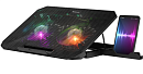 Подставка для ноутбука NS-510 15.6" RGB 2xUSB 2xFan черный 29510 DEFENDER