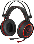 Игровая гарнитура Defender DeadFire G-530D черный+красный, кабель 2,2 м