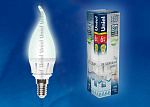 08136 LED-CW37-6W/NW/E14/FR ALM01WH пластик