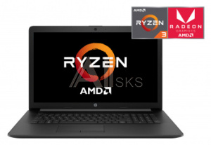 1401893 Ноутбук HP 17-ca2038ur Ryzen 3 3250U 8Gb SSD256Gb AMD Radeon 17.3" HD+ (1600x900) Windows 10 black WiFi BT Cam