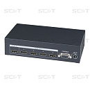7904408 SC&T HD04-4K Разветвитель HDMI сигнала , 1 вход на 4 выхода, стандарт HDMI 1