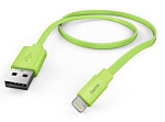 1081789 Кабель Hama Flat 00173647 USB (m)-Lightning (m) 1.2м зеленый плоский