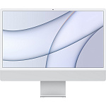 11006476 MGPC3HN/A Apple 24" iMac with Retina 4,5K display: Apple M1 8С CPU 8С GPU/256GB Silver